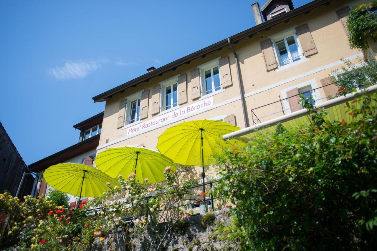 Hotel De La Beroche Saint-Aubin-Sauges Εξωτερικό φωτογραφία